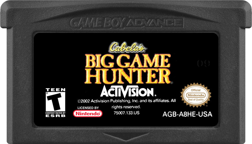 Cabela's Big Game Hunter media 7 for GameBoy Advance